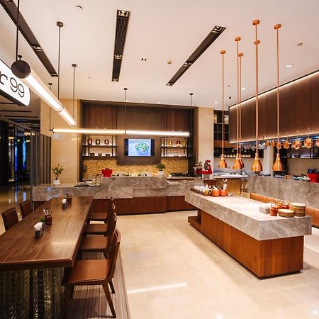 Pan Pacific Serviced Suites Ningbo Exterior foto